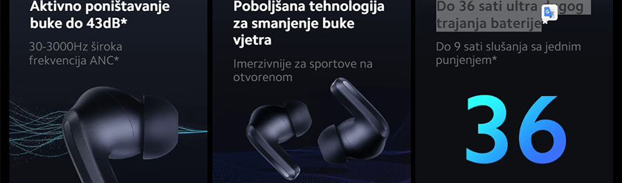 Xiaomi Redmi Buds 4 Pro (Midnight Black)